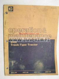 Caterpillar D4H Track-Type tractor oparation and maintenance 2AC1-up, 3AC1-up, 9DB1-up, 8PB1-up -käyttö- ja huolto-ohjekirja