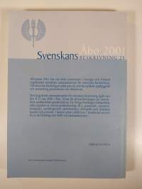 Förhandlingar vid Tjugofemte sammankomsten för svenskans beskrivning : Åbo den 11 och 12 maj 2001, 25 - Åbo den 11 och 12 maj 2001