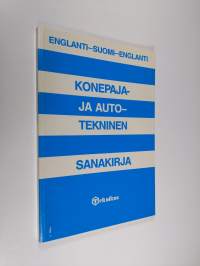 Konepaja- ja autotekninen sanakirja