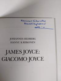 James Joyce : Giacomo Joyce (signeerattu)