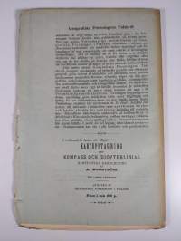 Geografiska föreningens tidskrift 1891 : tredje årgången N:o 6