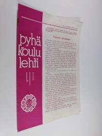 Pyhäkoululehti 3/1965