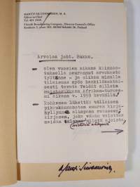 Iskelmiä radiosta : päiväkirjaa ja mietteitä kokemuksista Yleisradiossa 1950-75 (signeerattu)