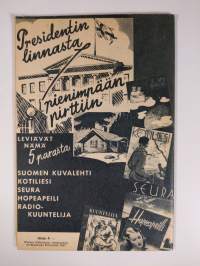 Kouluradio : ohjelmisto kevätlukukaudella 1937