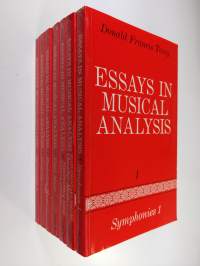 Essays in musical analysis 1-6 + supplementary volume (pahvikotelossa)