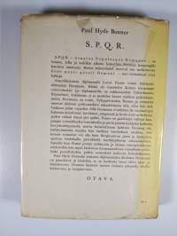 S.P.Q.R. : romaani nykypäivien Roomasta