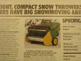 John Deere Snow Remowal Equipment -myyntiesite