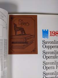 Savonlinnan oopperajuhlat 1989 = Savonlinna operafestival = Savonlinna opera festival = Savonlinna opernfestspiele