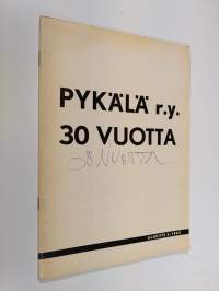 Pykälä r.y. 30 vuotta : Alaviite 2/1965