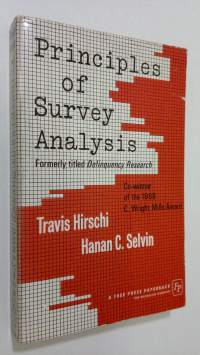 Principles of survey analysis