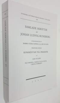 Samlade skrifter av Johan Ludvig Runeberg : Femtonde delen : Kommentar till dramatik