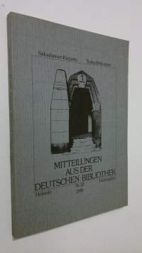 Mitteilungen aus der Deutschen Bibliothek nr.10 1976