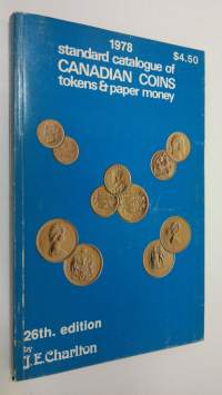 1978 standard catalogue of Canadian coins, tokens and paper money