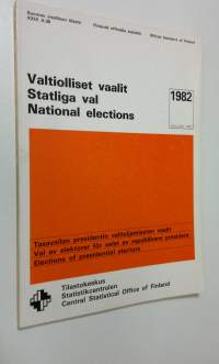 Valtiolliset vaalit = Statliga val = National elections 1982, Tasavallan presidentin valitsijamiesten vaalit = Val av elektorer för valet av republikens president...