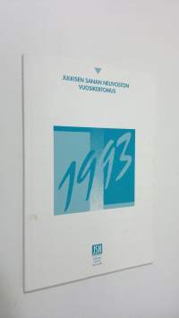 Julkisen sanan neuvosto 25-vuotta: vuosikertomus 1993