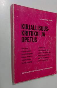 Äidinkielen opettajain liiton vuosikirja XVIII 1971 : Kirjallisuuskritiikki ja opetus