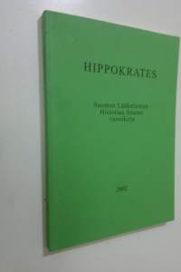 Hippokrates 2002 : Suomen lääketieteen historian seuran vuosikirja