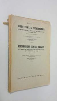 Selostuksia ja tiedonantoja Korkeimman oikeuden ratkaisuista vuonna 1936: huhtikuu - kesäkuu