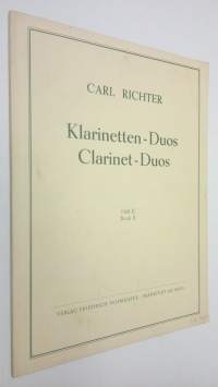 Klarinetten-Duos heft 2 = Clarinet-Duos book 2