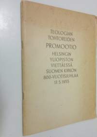 Teologian tohtoreiden promootio Helsingin yliopiston viettäessä Suomen kirkon 800-vuotisjuhlaa 1751955