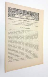Kylväjä n:o 21/1928 : raittiuden ystävien äänenkannattaja ; viikkolehti raittiutta ja kansanvalistusta varten