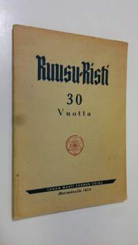 Ruusu-risti, marraskuu 1950 : okkultinen aikakauskirja