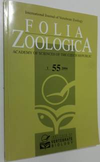 Folia Zoologica 1/2006 : International Journal of Vertebrate Zoology