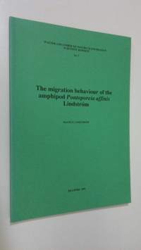 The migration behaviour of the amphipod Pontoporeia affinis Lindström