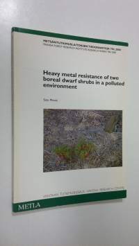 Heavy metal resistance of two boreal dwarf shrubs in a polluted environment