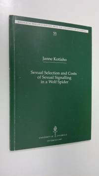 Sexual selection and costs of sexual signalling in a wolf spider