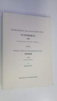 Korkeimman hallinto-oikeuden vuosikirja 1986 B, Verotus
