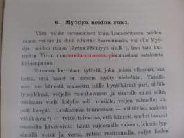 Kantelettaren tutkimuksia. IV Viron orjan virsi, V Kahdenlaisella runomitalla