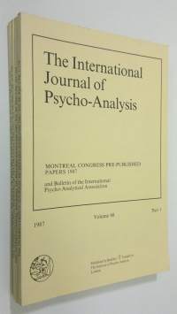 The International Journal of Psycho-Analysis - vol. 68, part 1-4/1987