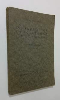 De skriftliga uppgifterna i matematik vid studentexamen åren 1874-1919 : med svar och anvisningar