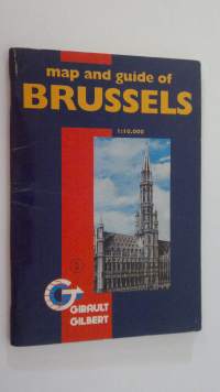 Map and guide of Brussels