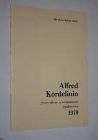 Alfred Kordelinin yleisen edistys- ja sivistysrahaston vuosikertomus 1979