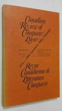 Canadian Review of Comparative Literature ,vol. 20. 3-4 - September/December 1993 = Revue Canadienne de Litterature Comparee ,vol. 20. 3-4 - Septembre/Decembre 1993