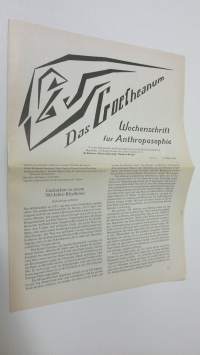Das Goetheanum nr. 12/1990 : Wochenschrift fur Anthroposophie