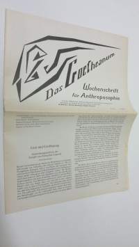Das Goetheanum nr. 15/1990 : Wochenschrift fur Anthroposophie