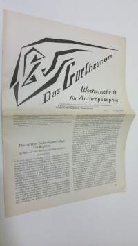 Das Goetheanum nr. 17/1990 : Wochenschrift fur Anthroposophie