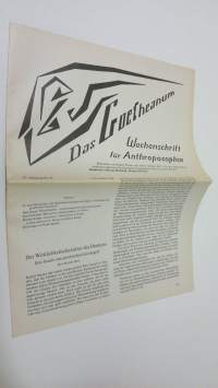 Das Goetheanum nr. 45/1988 : Wochenschrift fur Anthroposophie