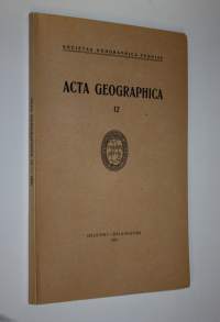 Acta geographica 12 (lukematon)