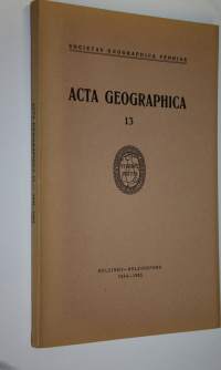 Acta geographica 13 (lukematon)