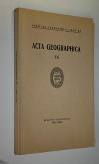 Acta geographica 16 (lukematon)