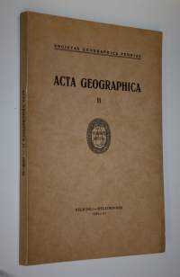 Acta geographica 11 (lukematon)