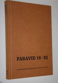 Faravid 16 / 1992 : Pohjois-Suomen historiallisen yhdistyksen vuosikirja