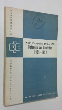 XVIth congress of the ICC (Naples, 6-10 May 1957) : statements and resolutions 1955-1957