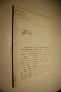 Laintarkastuskunnan lausunto valtinoneuvostolle n:o 2/1964 (monistesarja)