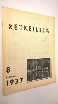 Retkeilijä N:o 8 1937 : yleinen retkeily- ja ulkoilulehti