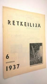 Retkeilijä N:o 6 1937 : yleinen retkeily- ja ulkoilulehti